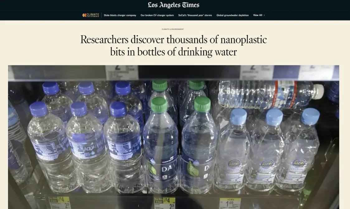 Raising awareness about what’s in your water!