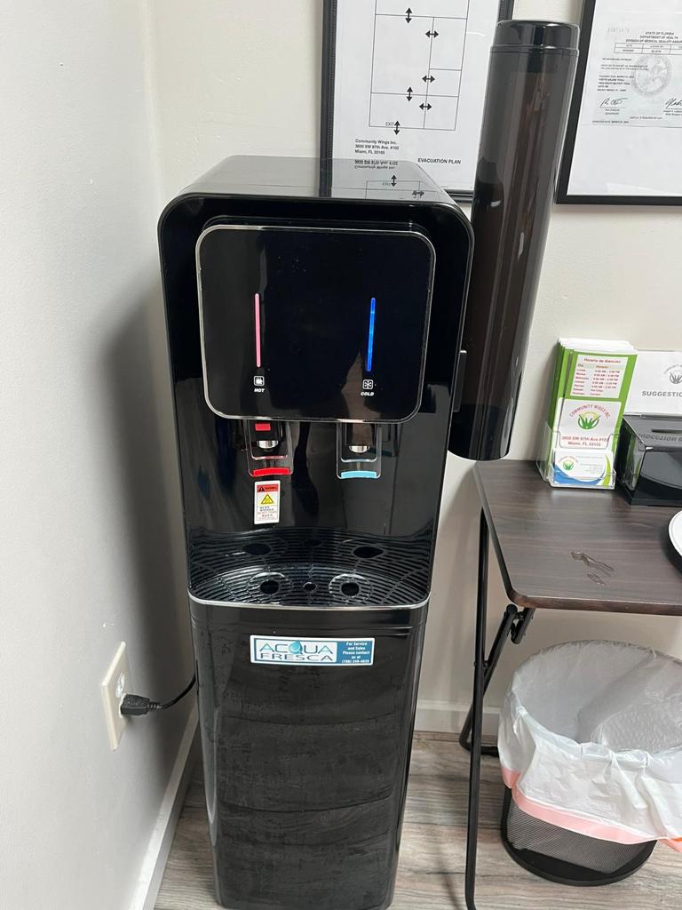 Bottleless water cooler installation 4