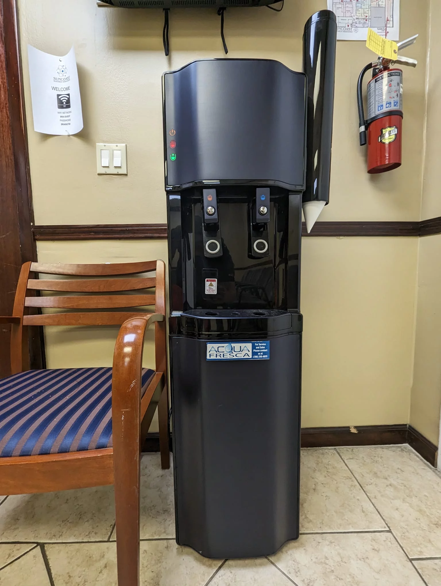 Bottleless water cooler installation 7